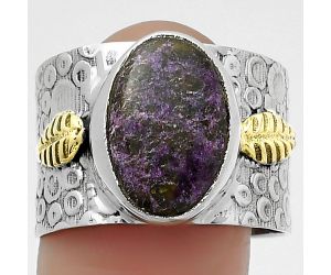 Two Tone - Purpurite - South Africa Ring size-9 SDR161401 R-1534, 10x14 mm
