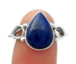 Natural Lapis - Afghanistan Ring size-6.5 SDR162247 R-1224, 10x14 mm