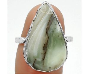 Natural Serpentine Ring size-8.5 SDR162467 R-1191, 14x23 mm