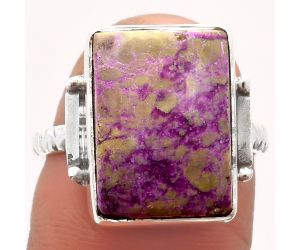 Natural Purpurite - South Africa Ring size-8 SDR162575 R-1193, 12x16 mm
