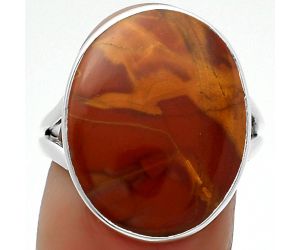 Natural Noreena Jasper Ring size-7.5 SDR163050 R-1002, 15x20 mm