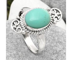 Sleeping Beauty Turquoise - USA Ring size-9.5 SDR163156 R-1500, 9x12 mm