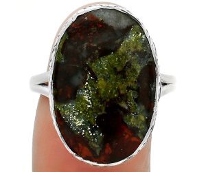 Dragon Blood Stone - South Africa Ring size-9.5 SDR163858 R-1191, 15x21 mm