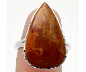 Natural Rare Cady Mountain Agate Ring size-9.5 SDR163894 R-1191, 15x24 mm