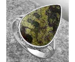 Dragon Blood Stone - South Africa Ring size-8 SDR163897 R-1191, 14x20 mm