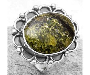 Dragon Blood Stone - South Africa Ring size-7 SDR164029 R-1092, 12x16 mm