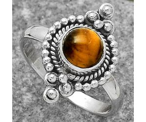 Natural Tiger Eye - Africa Ring size-7 SDR164488 R-1127, 7x7 mm