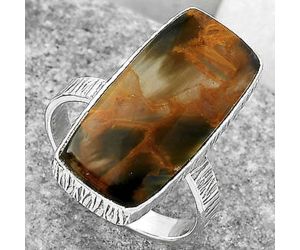 Natural Pietersite - Namibia Ring size-8.5 SDR165079 R-1191, 11x24 mm