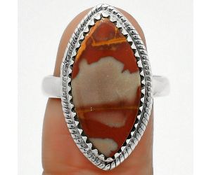 Natural Noreena Jasper Ring size-7.5 SDR165150 R-1474, 11x21 mm