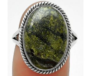 Dragon Blood Stone - South Africa Ring size-8 SDR165731 R-1010, 13x18 mm