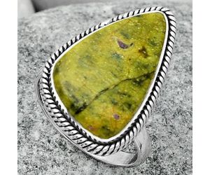 Natural Stichtite Ring size-7.5 SDR165740 R-1009, 13x21 mm