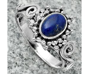 Natural Lapis - Afghanistan Ring size-7 SDR166384 R-1099, 5x7 mm