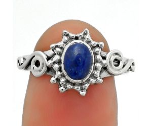 Natural Lapis - Afghanistan Ring size-8 SDR166398 R-1099, 5x7 mm