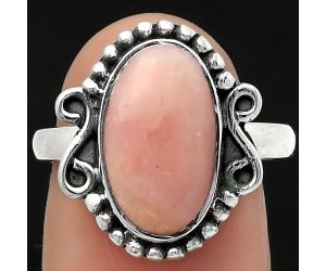 Natural Pink Opal - Australia Ring size-7 SDR167047 R-1120, 8x14 mm