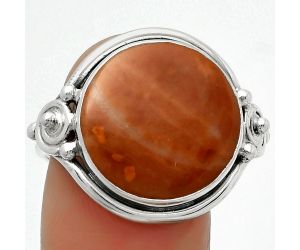 Natural Red Mookaite Ring size-9 SDR167567 R-1315, 16x16 mm