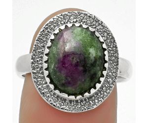 Natural Ruby Zoisite - Africa Ring size-8.5 SDR167946 R-1649, 10x12 mm