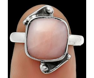 Natural Pink Opal - Australia Ring size-7 SDR168110 R-1188, 10x10 mm