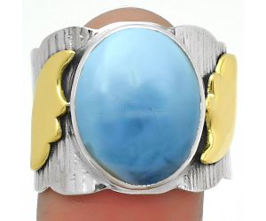 Two Tone - Natural Owyhee Opal Ring size-8.5 SDR168632 R-1542, 13x16 mm