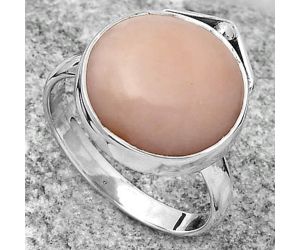 Natural Pink Opal - Australia Ring size-7.5 SDR169107 R-1194, 14x14 mm