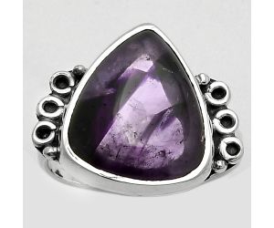 Super 23 Amethyst Mineral From Auralite 23 Ring size-8 SDR169318 R-1106, 13x16 mm
