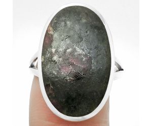 Natural Russian Eudialyte Ring size-8 SDR169459 R-1005, 15x24 mm