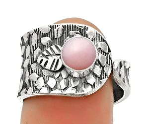 Adjustable - Pink Opal - Australia Ring size-6.5 SDR169906 R-1319, 6x6 mm