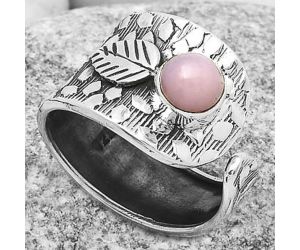 Adjustable - Pink Opal - Australia Ring size-7 SDR169907 R-1319, 6x6 mm