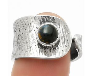 Adjustable - Pietersite - Namibia Ring size-8.5 SDR169913 R-1319, 6x6 mm