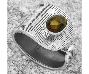 Adjustable - Pietersite - Namibia Ring size-6.5 SDR170046 R-1319, 5x7 mm