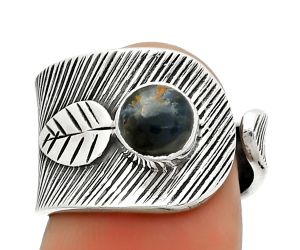 Adjustable - Pietersite - Namibia Ring size-7.5 SDR170076 R-1319, 6x6 mm
