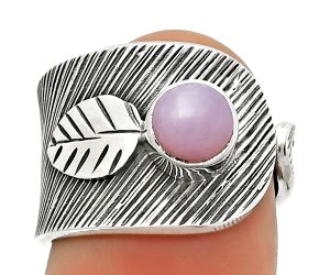 Adjustable - Pink Opal - Australia Ring size-7.5 SDR170077 R-1319, 6x6 mm