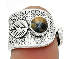 Adjustable - Pietersite - Namibia Ring size-8 SDR170243 R-1319, 6x6 mm