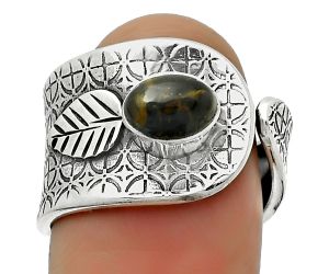Adjustable - Pietersite - Namibia Ring size-7.5 SDR170246 R-1319, 5x7 mm