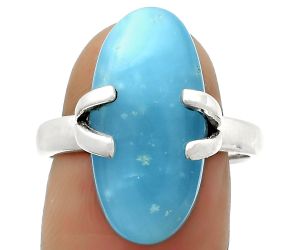 Natural Smithsonite Ring size-8.5 SDR170337 R-1504, 10x21 mm