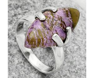 Natural Purpurite - South Africa Ring size-7.5 SDR170345 R-1504, 11x22 mm