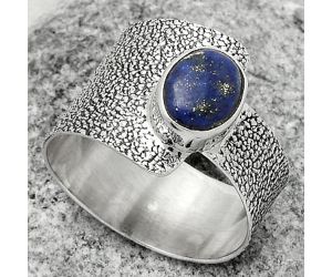 Natural Lapis - Afghanistan Ring size-9 SDR170380 R-1606, 7x9 mm