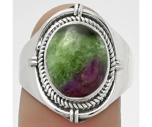 Natural Ruby Zoisite - Africa Ring size-8.5 SDR170439 R-1539, 10x12 mm