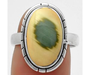 Natural Imperial Jasper - Mexico Ring size-8 SDR170516 R-1011, 10x17 mm