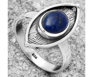 Natural Lapis - Afghanistan Ring size-8 SDR170886 R-1628, 7x9 mm