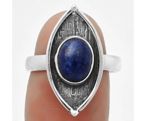 Natural Lapis - Afghanistan Ring size-7 SDR170889 R-1628, 7x9 mm