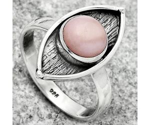Natural Pink Opal - Australia Ring size-9 SDR170913 R-1628, 8x8 mm