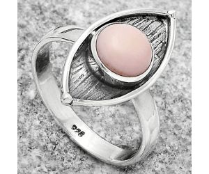 Natural Pink Opal - Australia Ring size-9.5 SDR170914 R-1628, 8x8 mm