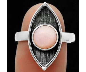 Natural Pink Opal - Australia Ring size-8 SDR170915 R-1628, 8x8 mm