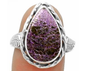 Natural Purpurite - South Africa Ring size-8.5 SDR170973 R-1083, 11x18 mm