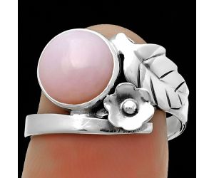 Natural Pink Opal - Australia Ring size-7.5 SDR171021 R-1410, 9x9 mm