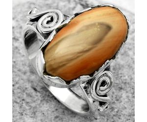 Natural Imperial Jasper - Mexico Ring size-7 SDR171101 R-1315, 9x17 mm