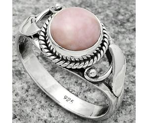 Natural Pink Opal - Australia Ring size-8 SDR171216 R-1405, 8x8 mm