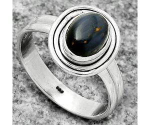Natural Pietersite - Namibia Ring size-8 SDR171368 R-1594, 7x9 mm