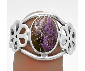 Natural Purpurite - South Africa Ring size-9 SDR172123 R-1497, 9x12 mm