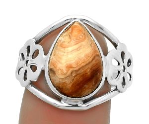 Natural Caramel Opal Ring size-8 SDR172129, 10x14 mm